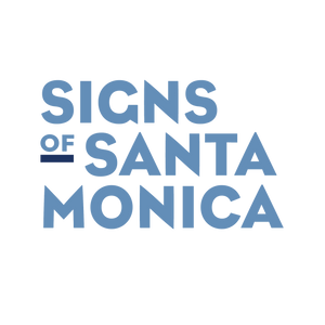 Signs of Santa Monica